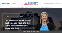 Desktop Screenshot of libertyhomesolutions.com